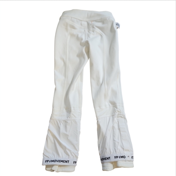 NWT Free People FP Movement Off White Ski Flare Snowpants sz S - Picture 10 of 15